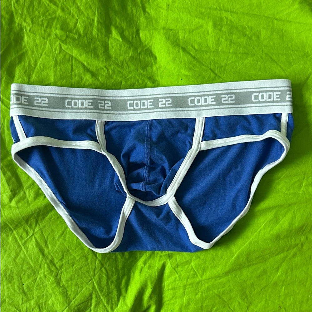 Code 22 Men's Blue Briefs